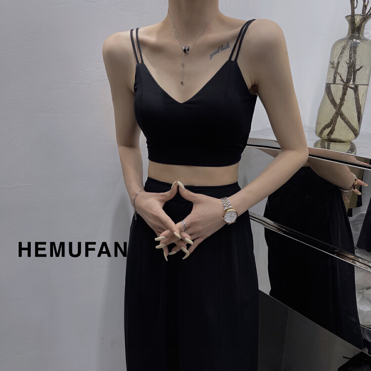 [hemufan khmufan] sling comfortable simple bra 6115# L