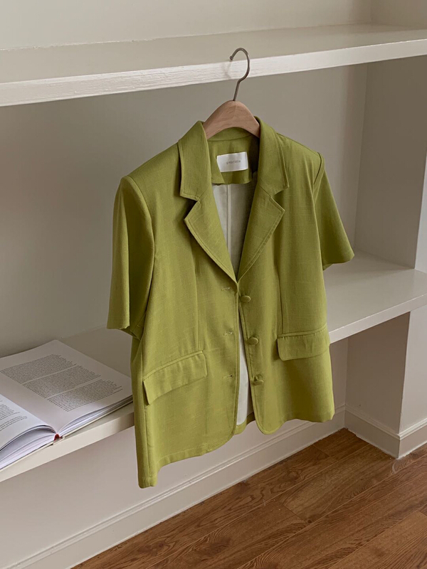 Original price 116.05! [Gabrielle] simple temperament suit b2174# zxl