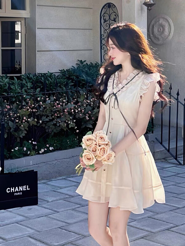 New in early summer! [jun.t] French high-grade puffy dress 5892# PCZ