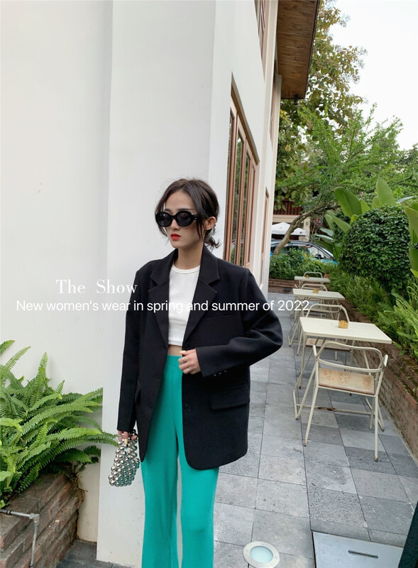 Original price 130.72! New year in early spring! [the show] Korean fashion, gentle temperament, versatile suit 10035# CLS