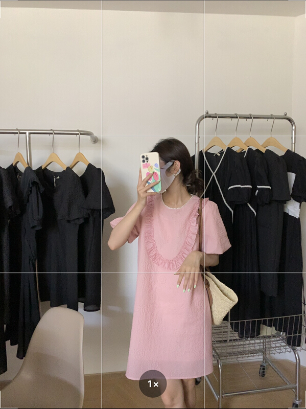 [thirten thirteen] pearl based versatile dress 2168# XYY