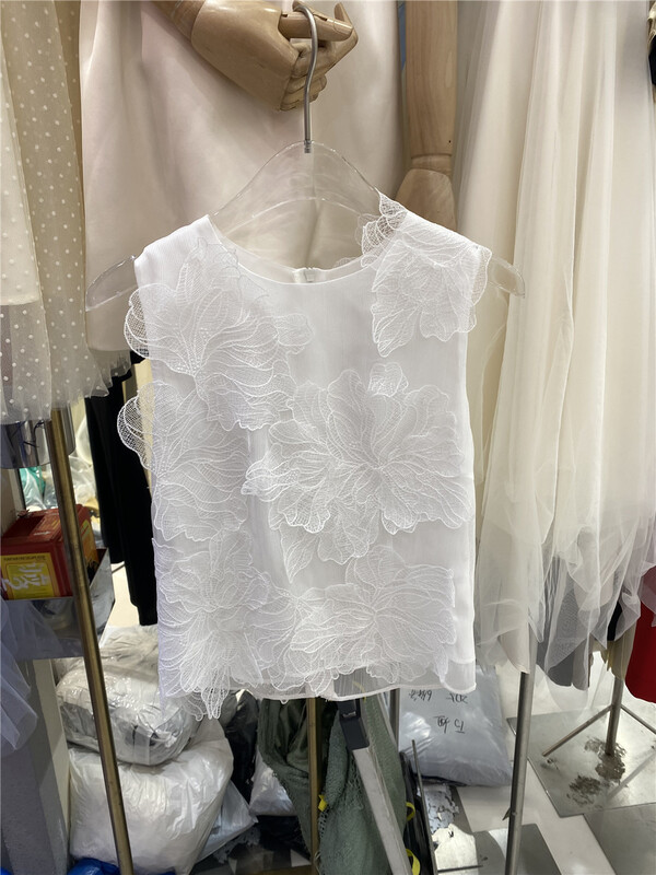 [spy] Korean round neck solid vest / sling z133# JJ