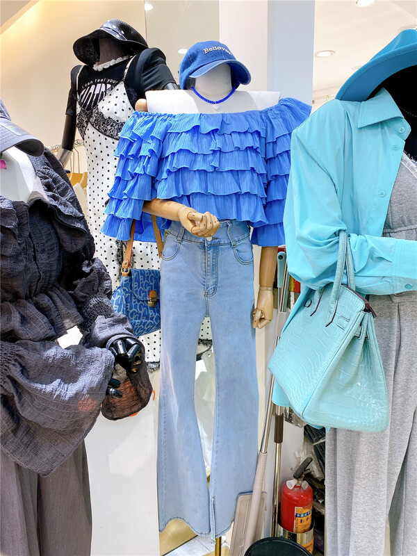 【SEVENFOURSHOP】韓系減齡寬鬆小衫(不含項鍊)  67967#  OZQ