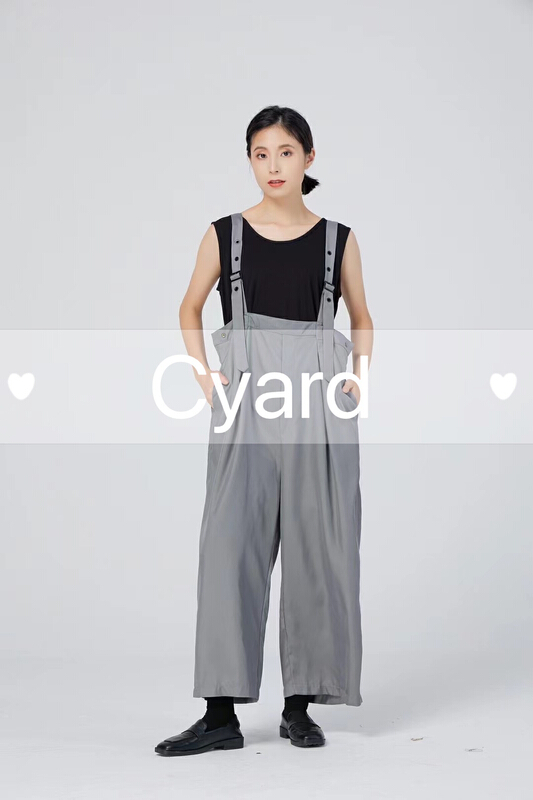 [cyard] Japanese 7-point solid color suspender 90062# L