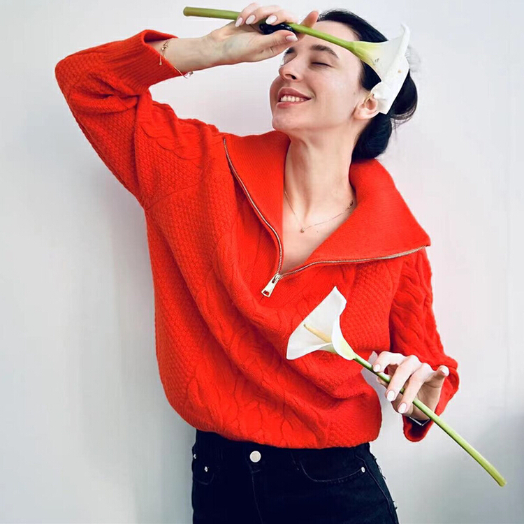 [LML] chic fashion loose warm sweater 8423# ozq