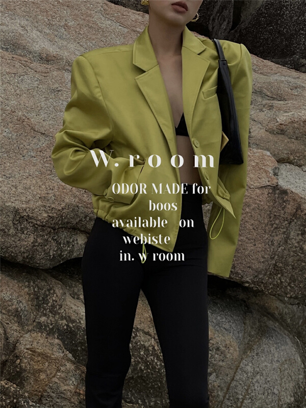 goods in stock! New year in early spring! [w.room] versatile fashion jacket ys2-10045# zxl