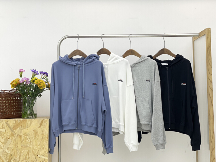 Original price 94.99! New year in early spring! [trust me] Korean loose hooded letter embroidered sweater (excluding pants) 67680# ozq