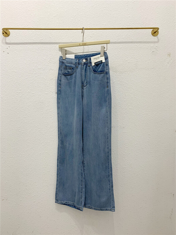 [u.she] Korean versatile loose casual jeans 3a013# cqw