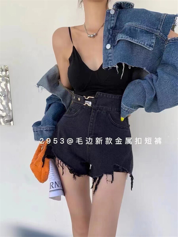 [Kamil] Korean slim and comfortable denim shorts a2953# ZSY