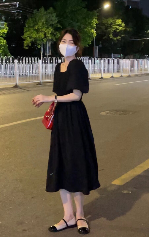 [Yunsheng] lady Pleated Dress 6737# L