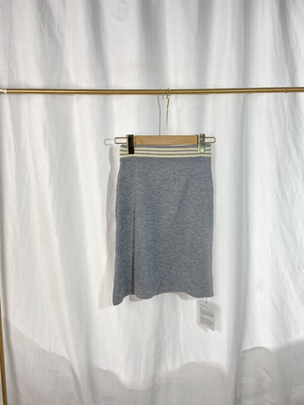 goods in stock! New in early summer! [yspy store] color blocking fashion slim skirt 875# Cl