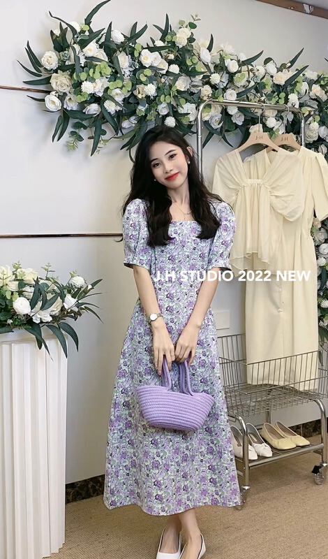 [JH] Xiaoxiang flower bandage dress 41533# PCZ