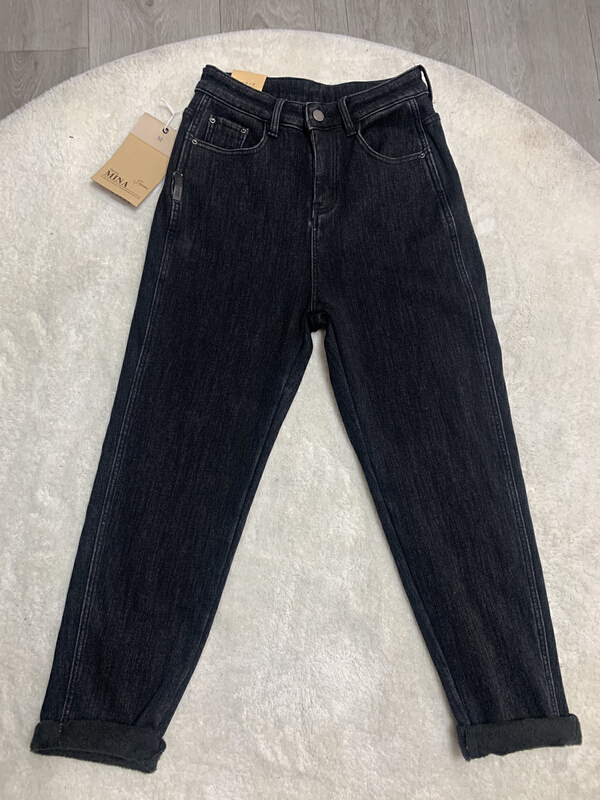 Early spring! [Mina] Korean comfortable solid color jeans 1122-5# LSW