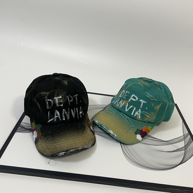 New year in early spring! [aestheticism hat industry] street graffiti baseball hat 2832# LSL