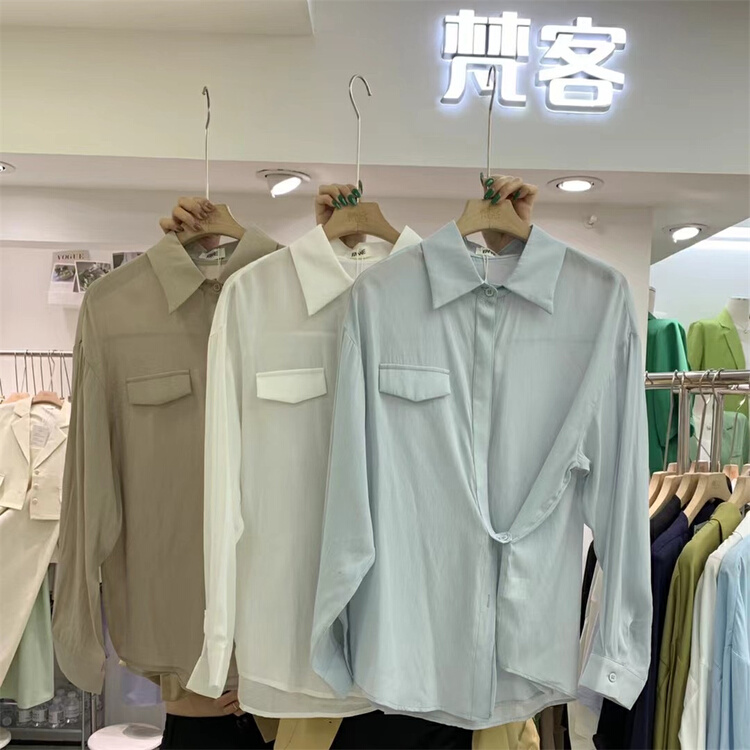 [Fanke Fanke] Korean minority sunscreen shirt 32079# XJ