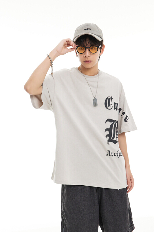 New in early summer! [Tess] Korean fashion short sleeve T-shirt lost2486# ZZL