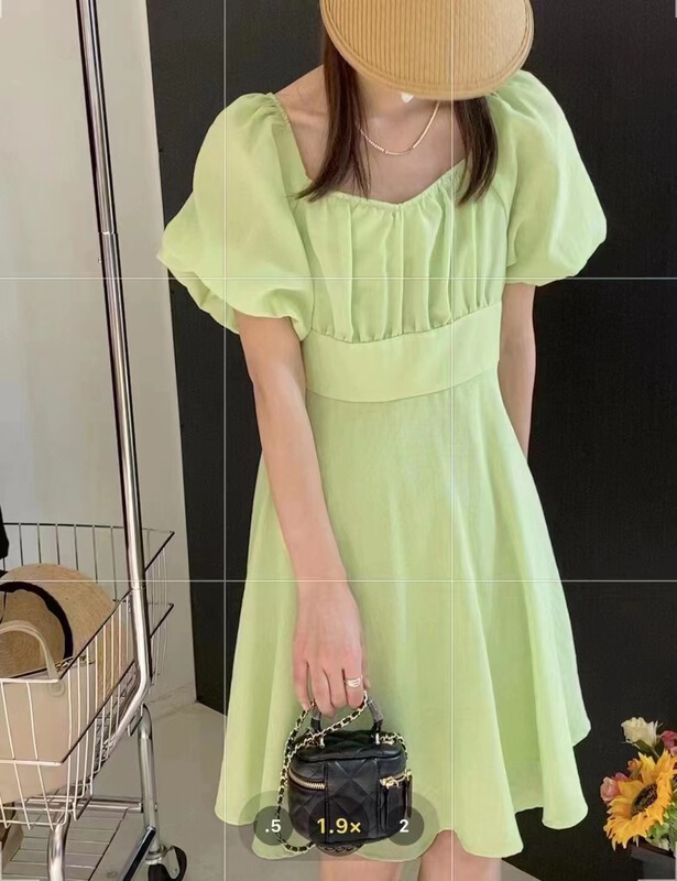 [m.zi studio] temperament versatile waist closing slim dress 6973# HBx