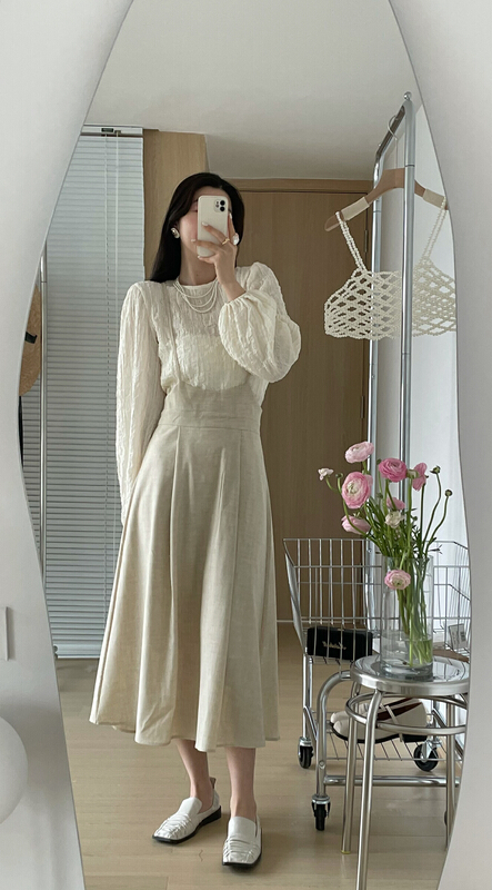 New year in early spring! [sunshine] back cross fashion strap skirt (only strap skirt) 9367# cqw