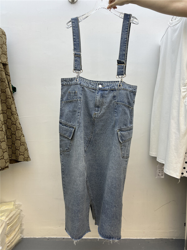 [yayirou] split high waist comfortable strap skirt (skirt only) 6655# hyy