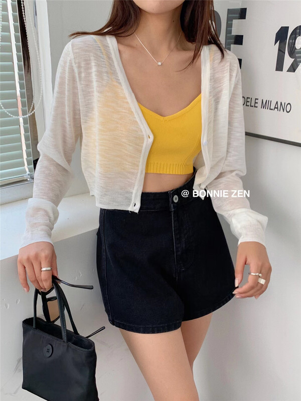 [Bonnie] simple, comfortable and versatile vest / sling 2341# XYJ