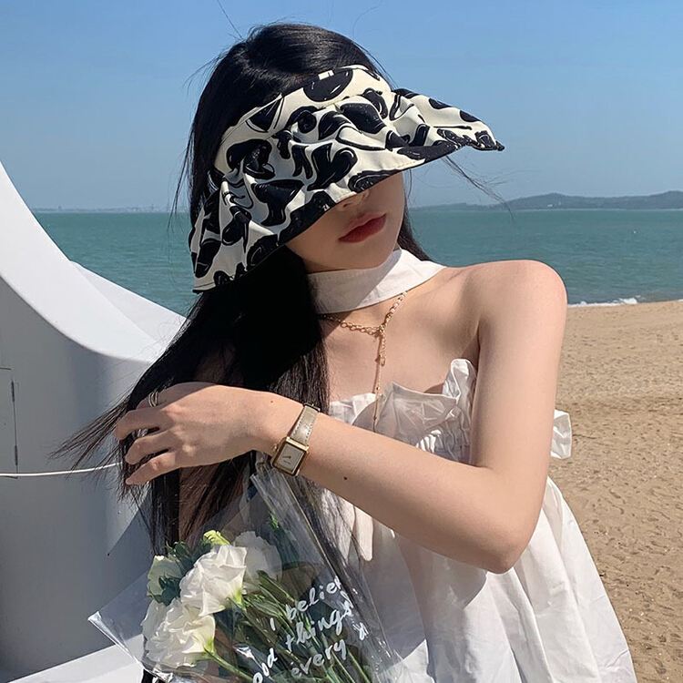 [aestheticism hat industry] fashionable hair hoop Visor Hat 3074# LSL