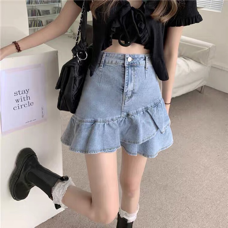 New in early summer! [d.ffstudio] Korean wash pleated skirt 828# WTT