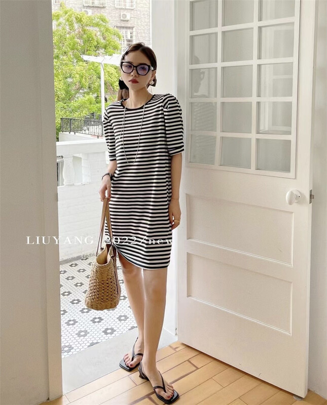 [d-one] back hollow casual dress 16789# XJ