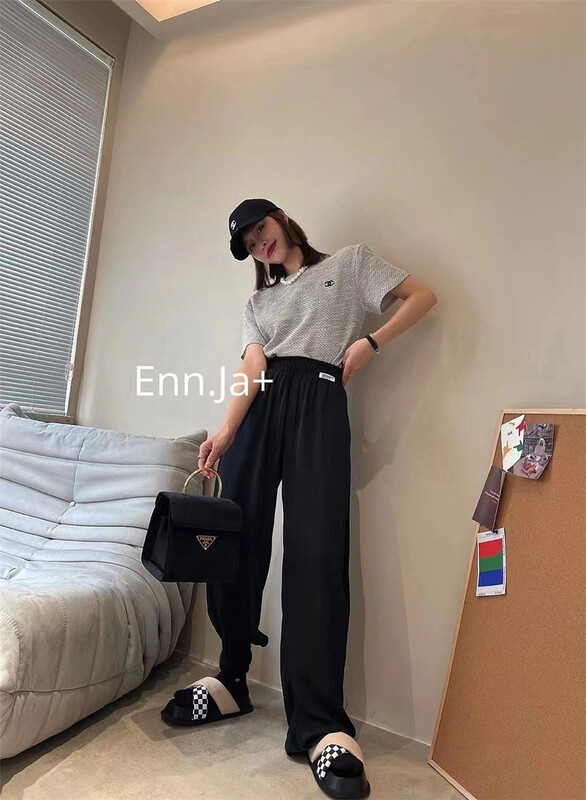 goods in stock! New in early summer! [. MS No. 2] label design sense retro slim casual pants ys1-2223# LSW
