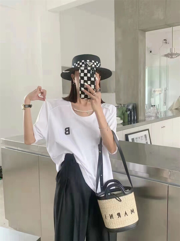 [as Aishan] bead chain socket short sleeve T-shirt 9979# WTT
