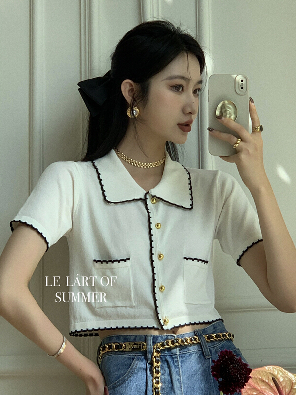 現貨!初夏上新!【LE LART】舒適高級時髦針織衫  XL201#  XYJ