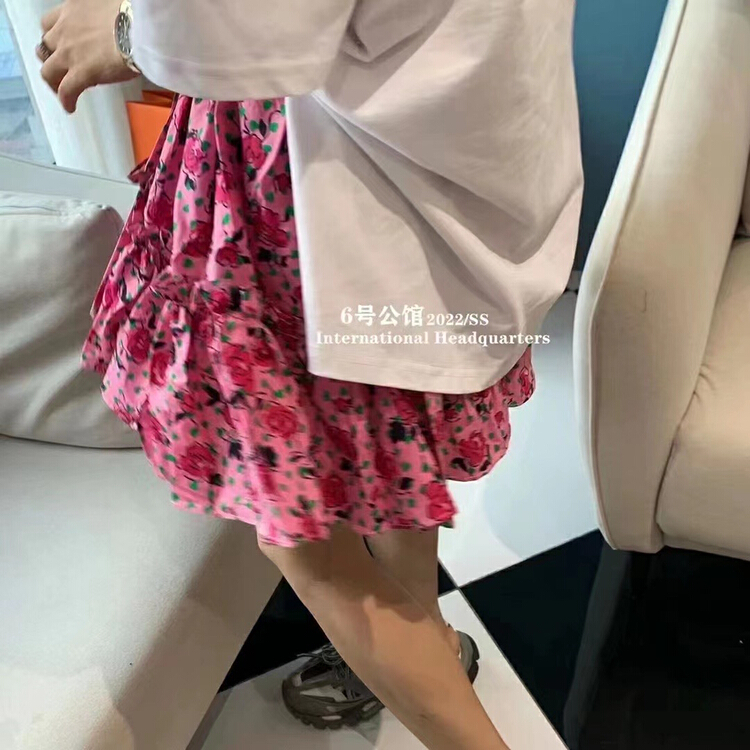 New year in early spring! [lidada] elegant floral skirt 2080# HBx