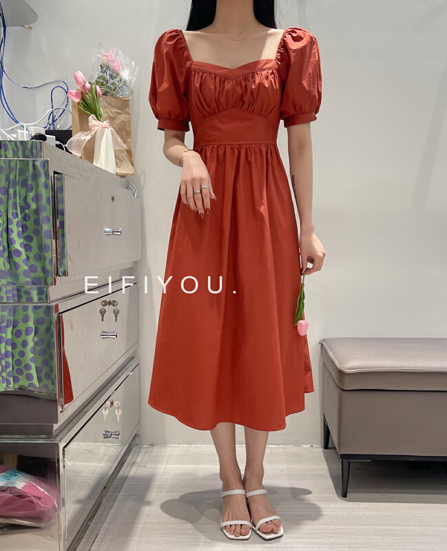 goods in stock! [EI fi you] court style backless dress 5059# LSL