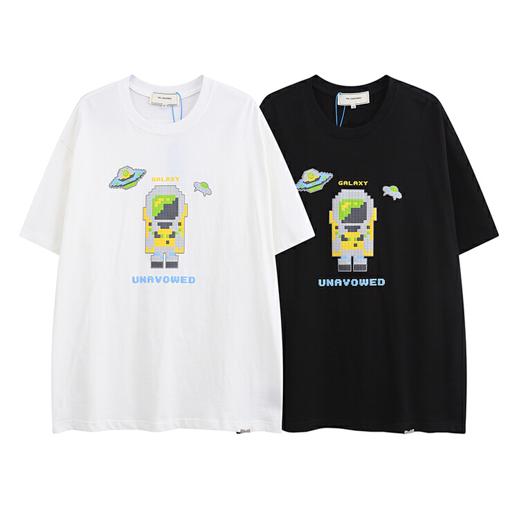 [the unvowed] men's and women's personalized casual pattern printed short sleeve T-shirt 3122# ZZL
