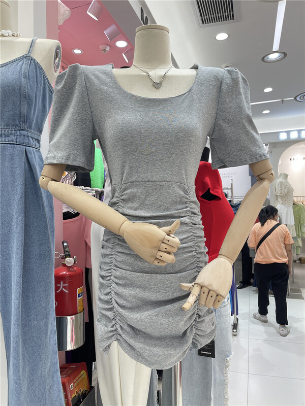 [show] Korean style thin hollow out dress 88273# ozq