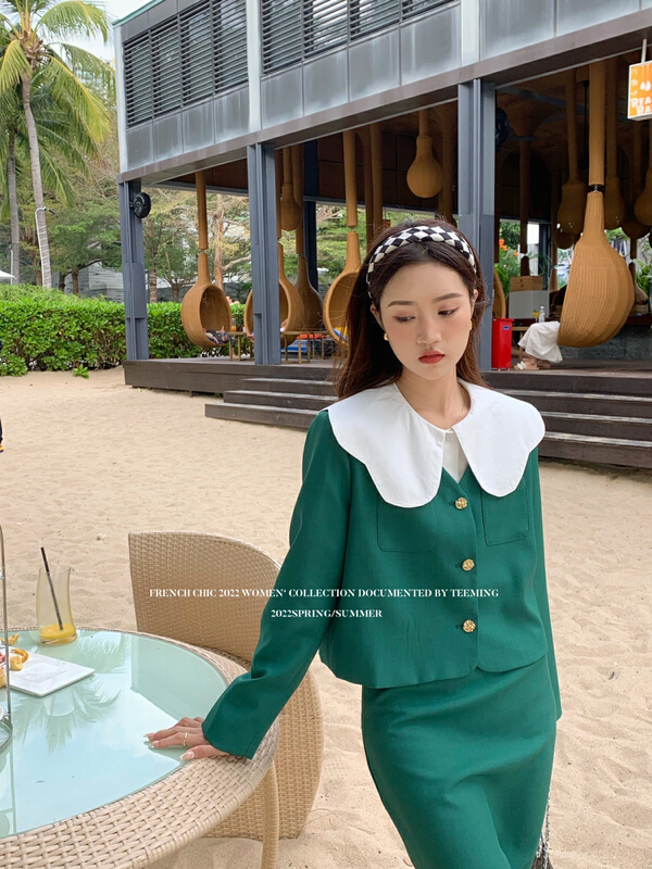 Original price 84.60! New year in early spring! [teem ing] French style commuter suit 22t057# hjy