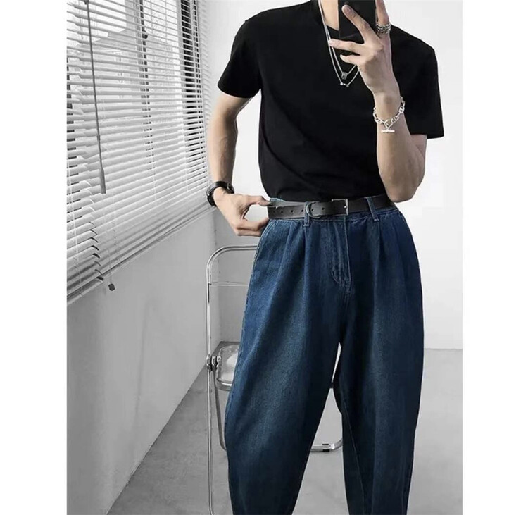 In early summer! [Binli] round neck solid color versatile short sleeve T-shirt t001\zzl