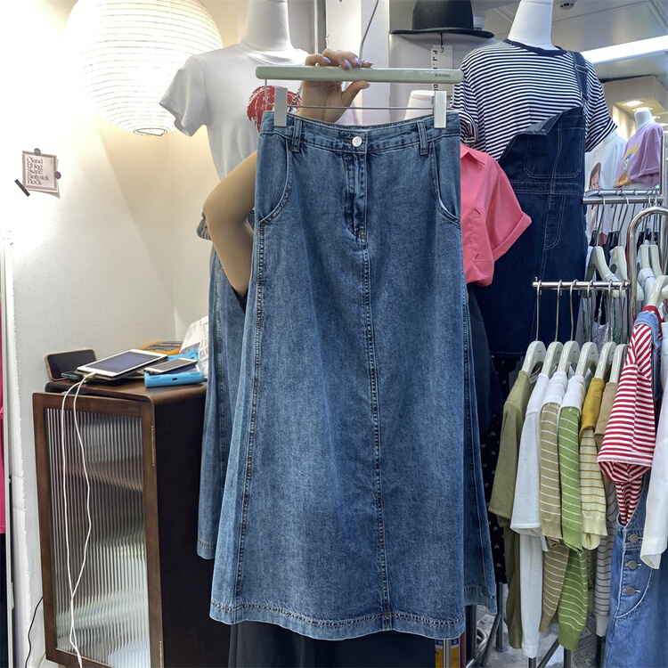 [Zr] Korean slim denim skirt 9669# XYY
