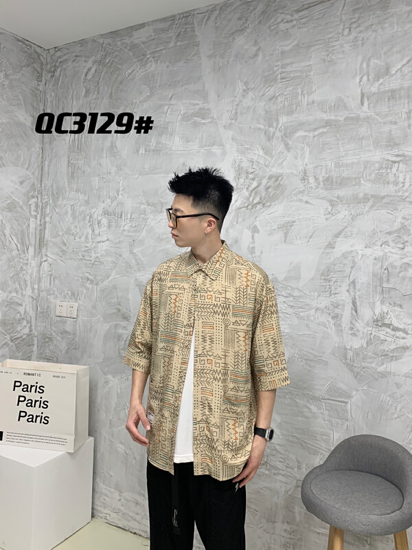 New in early summer! [craftsman's righteousness] Korean loose fashion shirt c3129# ZZL