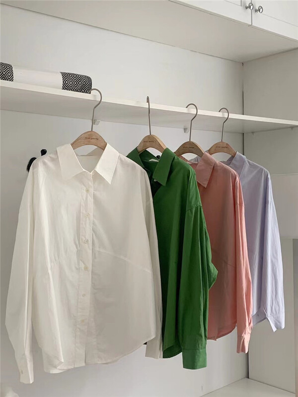 New year in early spring! [CICI party] Korean loose and simple shirt a7108# HBx