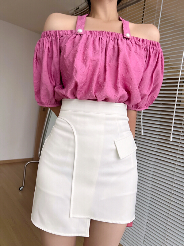 [Cr] small and irregular design skirt 6126# PCZ
