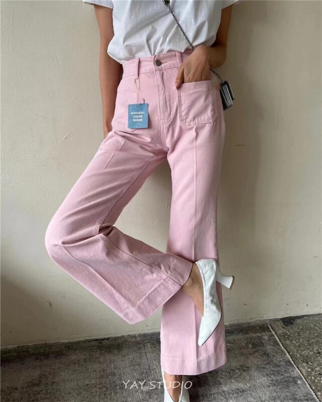 [jeans] fashionable hot girl flare jeans 83003# hjy