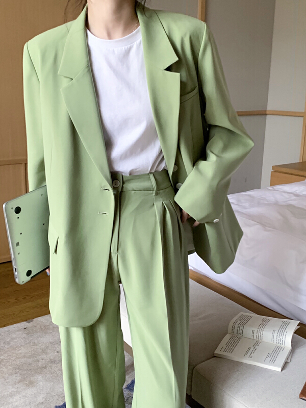 New year in early spring! [Moxi] simple and versatile Lapel commuter suit 58017# XJ
