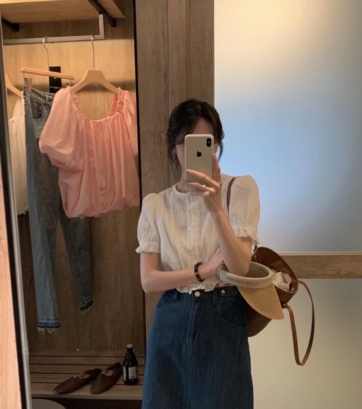 [h2-studio] simple temperament, niche shirt a780# HBx