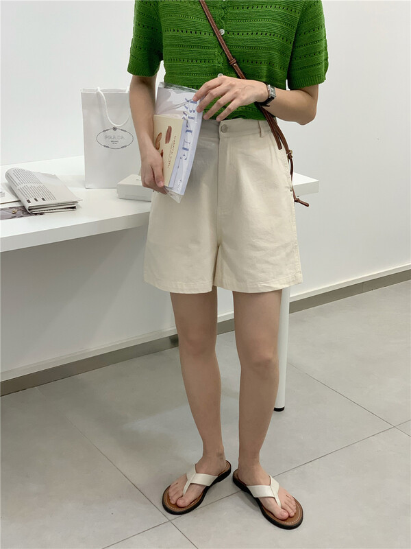 [new post] Korean versatile loose casual shorts 87638# cqw