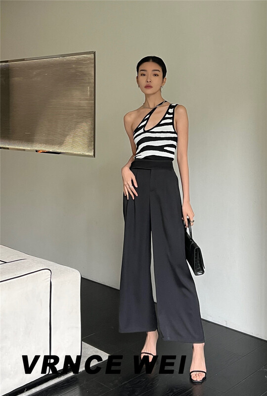 [Vince] Korean wide leg slacks 5026# jhy