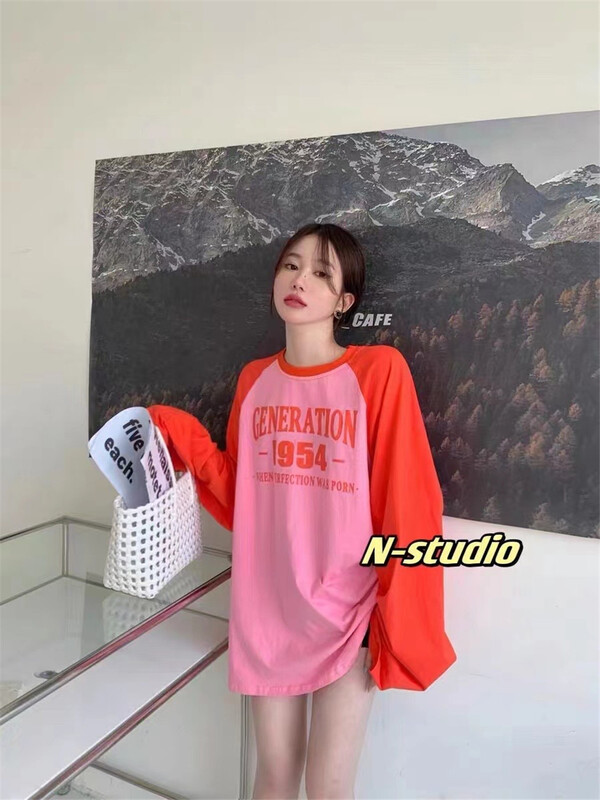 【N】 Long sleeve printed Pullover sunscreen shirt 0839# WTT