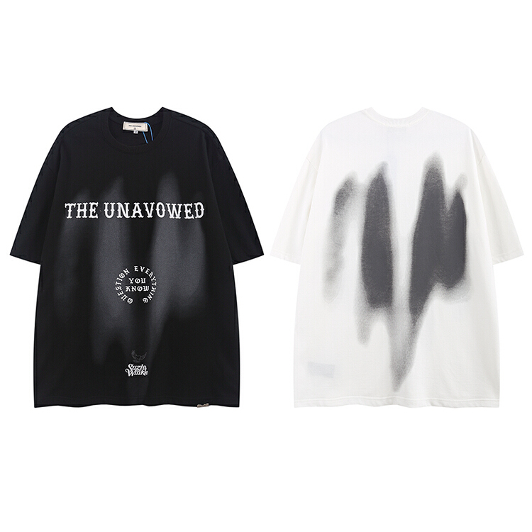 [the unvowed] men's and women's personalized pattern printed short sleeve T-shirt 2275# ZZL
