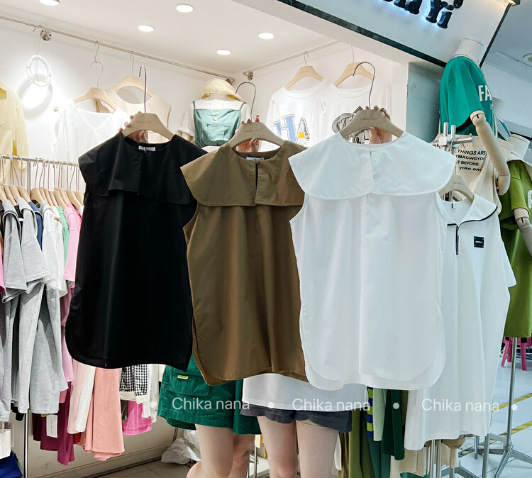 [Chika. Nana] Korean style loose shirt 2267# cqw