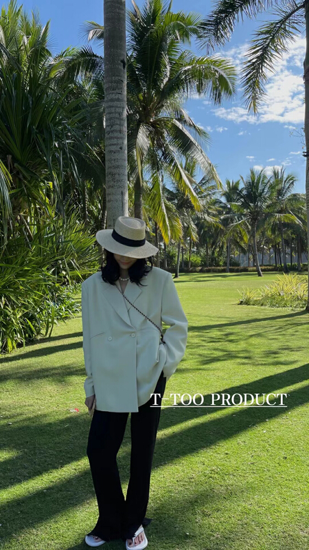 goods in stock! New year in early spring! [t-too] temperament commuter minimalist suit 662871# LSL