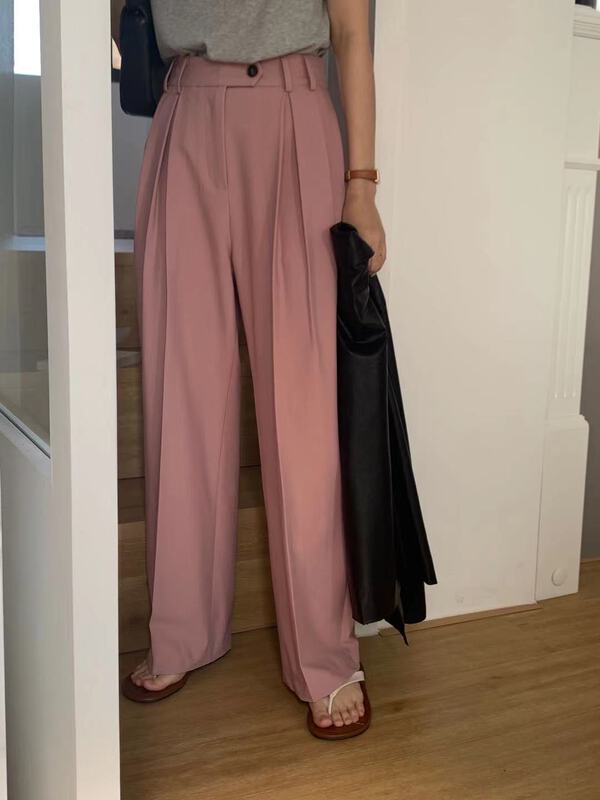 Original price 100.39! New year in early spring! [bloom place] Korean loose and versatile trousers k622005# CLS